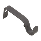 Kit de Varão Extensível Alumínio Simple 1,20 a 2,10m Preto Mate e Cobre 16/19mm Inspire