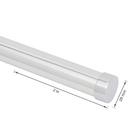 Kit de Varão para Cortina Alumínio 2,00m Atenas Cromo 28mm