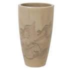 Kit 4 Vasos de Plástico Antique Camurça Verona Vasart