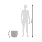 Kit 2 Vasos de Plástico Azul Copacabana Couper Alto Vasart