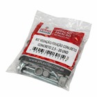Kit de Vedação Aço Galvanizado 2.1/2 20 Unidades Nortelit