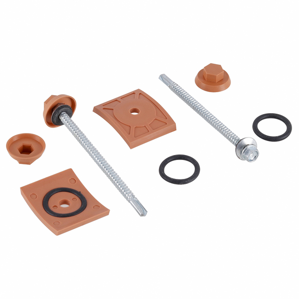 Kit de Vedação e Fixação Colonial com 10 unidades Cerâmica Permatti