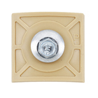 Kit de Vedação e Fixação para Telha Plan com 10 un Marfim Permatti