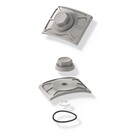 Kit de Vedação para Telha de PVC PreconVC Concreto com 20 Unidades Precon