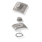 Kit de Vedação para Telha de PVC PreconVC Concreto com 20 unidades Precon