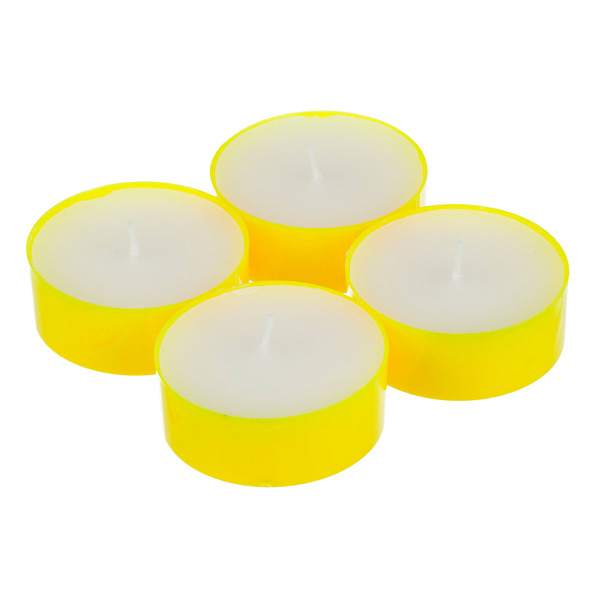de velas decorativas redondas branca