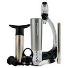 Kit Decanter + Cortador De Lacres + Abridor Elétrico Recarreg