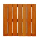 Kit Deck De Madeira 50x50cm Com 12 Placasmodularesmadersilva