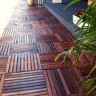 Kit Deck Em Placa De Madeira Modular 50cmx50cm Com 12 Placas