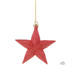 Kit Decoração Árvore de Natal Clássica Vermelha e Dourada 110 Peças com Bolas, Enfeites, Flores, Fitas, Topo e Saia