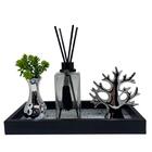 Kit Decoração Bandeja, Difusor, Vaso 3d E Árvore Cerâmica