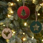 Kit Decoração De Árvore Natal E Enfeites De Porta