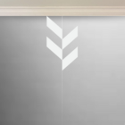 Kit Decoração Espinha De Peixe Eva 7cm 4 Peças 25cm Autocolan