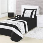 Kit Decoração Para Quarto De Menino Cortina + Cobre Leito + T