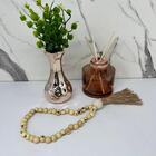 Kit Decoração Vaso Rose + Difusor De Vidro + Colar Japamala