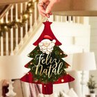 Kit Decorativo Com Frases De Natal Para Porta