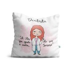 Kit Dentista Feminino Caneca Almofada E Agenda Cabelo:ruivo