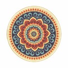 Kit Descanso Para Panela Kacyumara - Mandala Laranja