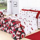 Kit Desire Casal Padrão 3 Peças Estampa Love