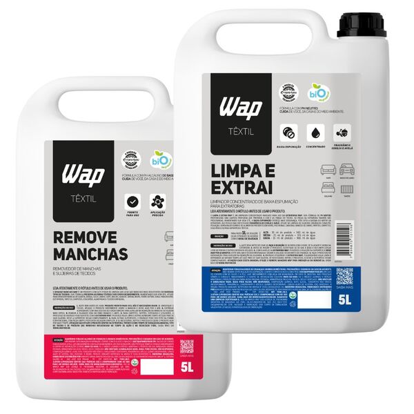 Kit Detergente Concentrado Limpa Extrai Removedor Manchas Res
