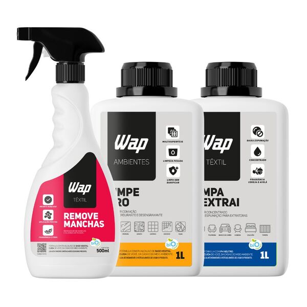 Kit Detergente Concentrado Limpe Pro Removedor Manchas Tecido