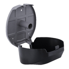 Kit com Porta Papel Toalha 500 Folhas, Porta Sabonete Líquido 800ml e Porta Papel Higiênico Preto Velox Premisse