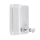 Kit com Porta Papel Toalha, Porta Sabonete Líquido 500ml e Porta Papel Higiênico Rolo Aço Inox Biovis