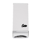 Kit com Porta Papel Toalha, Porta Sabonete Líquido 500ml e Porta Papel Higiênico Folha Aço Inox Biovis