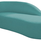 Kit Divã Luna 140cm Lado Direito E 01 Poltrona Base De Ferro