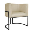 Kit Divã Luna 160cm Lado Direito E 02 Poltronas Base De Ferro