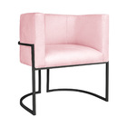 Kit Divã Luna 160cm Lado Esquerdo E 01 Poltrona Base De Ferro