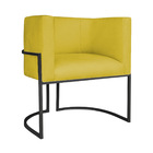 Kit Divã Luna 185cm Lado Esquerdo E 01 Poltrona Base De Ferro