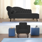 Kit Diva Recamier Diana 120cm Lado Direito E 01 Poltrona Clas