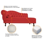 Kit Diva Recamier Diana 120cm Lado Direito E 01 Poltrona Clas