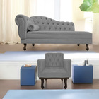 Kit Diva Recamier Diana 120cm Lado Direito E 1 Poltrona Class