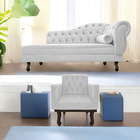 Kit Diva Recamier Diana 120cm Lado Esquerdo E 1 Poltrona Clas