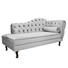 Kit Diva Recamier Diana 120cm Lado Esquerdo E 2 Poltrona Clas