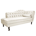 Kit Diva Recamier Diana 120cm Lado Esquerdo E 2 Poltronas Cla