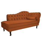 Kit Diva Recamier Diana 120cm Lado Esquerdo E 2 Poltronas Cla