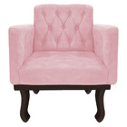 Kit Diva Recamier Diana 130cm Lado Direito E 02 Poltronas Cla