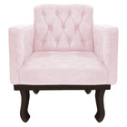 Kit Diva Recamier Diana 140cm Lado Direito E 02 Poltronas Cla