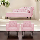 Kit Diva Recamier Diana 140cm Lado Esquerdo E 02 Poltronas Cl