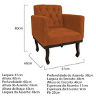 Kit Diva Recamier Diana 160cm Lado Direito E 02 Poltronas Cla