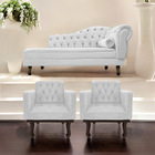 Kit Diva Recamier Diana 185cm Lado Esquerdo E 02 Poltronas Cl