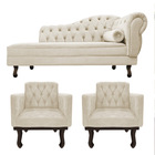 Kit Diva Recamier Diana 185cm Lado Esquerdo E 02 Poltronas Cl