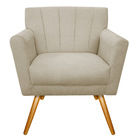 Kit Diva Recamier Vanessa 140cm Lado Direito E 01 Poltrona La