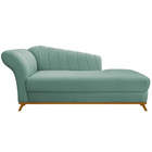 Kit Diva Recamier Vanessa 140cm Lado Direito E 02 Poltronas L