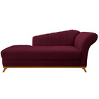 Kit Diva Recamier Vanessa 140cm Lado Esquerdo E 02 Poltronas