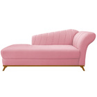 Kit Diva Recamier Vanessa 140cm Lado Esquerdo E 02 Poltronas