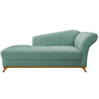 Kit Diva Recamier Vanessa 140cm Lado Esquerdo E 02 Poltronas